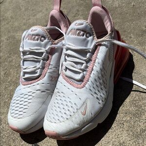 Nike Kids Sneakers - White and Pink 270C